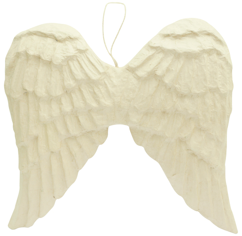 Hanging Angel Wing Ornament - L - 8.5x54x50cm