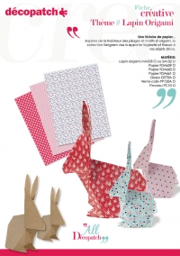 Origami rabbit