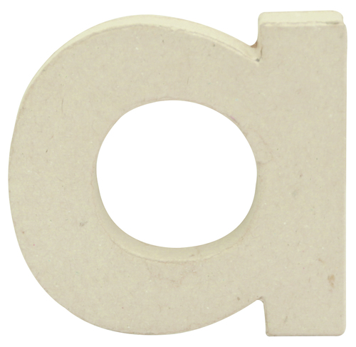 Small Kraft Letter \'A\' 8.5cm