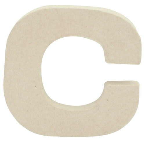 Small Kraft Letter \'C\' 8.5cm