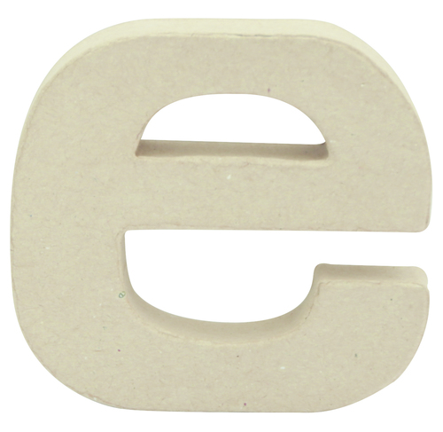 Small Letter Kraft \'E\' 8.5cm