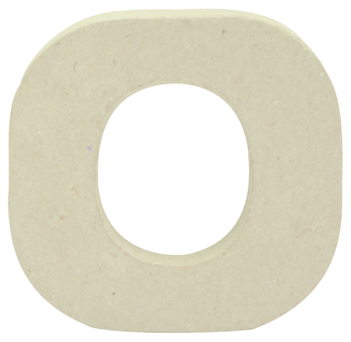 Small Kraft Letter \'O\' 8.5cm