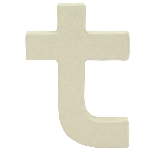 Small Kraft Letter \'T\' 8.5cm