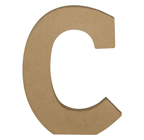 Kraft Letter \'C\' 20cm