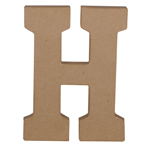 Kraft Letter \'H\' 20cm