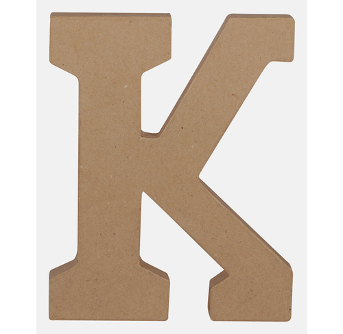 Lettre K kraft 20cm