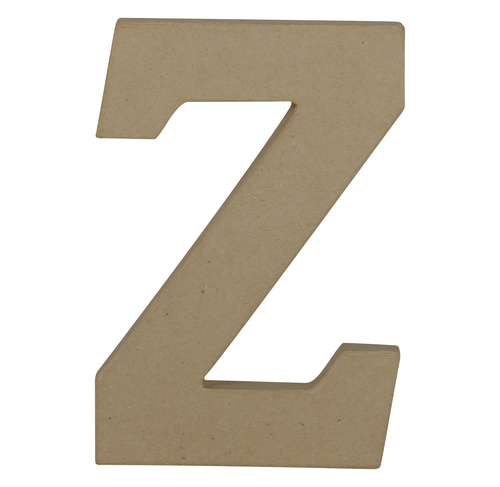 Lettre Z kraft 20cm