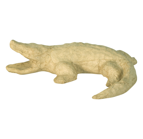 Décopatch, Pappmaché, Krokodil 14 cm
