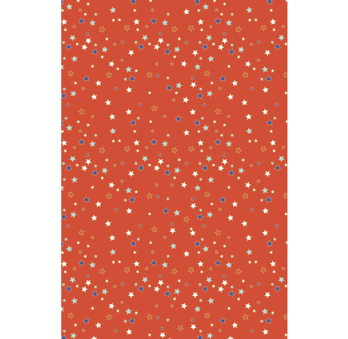 Rosso pois e scacchi motivo: strisce confezione da 3 fogli DecoPatch Carta da découpage 