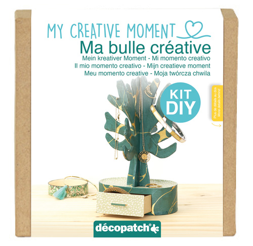 Mi Burbuja creativa  - kit Décopatch Arbol joyero