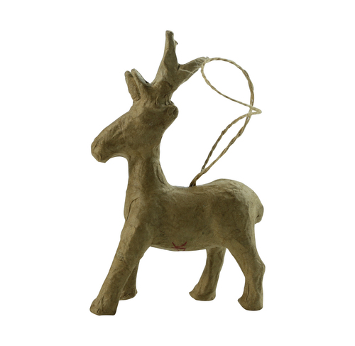 Hanging Reindeer Ornament 11cm