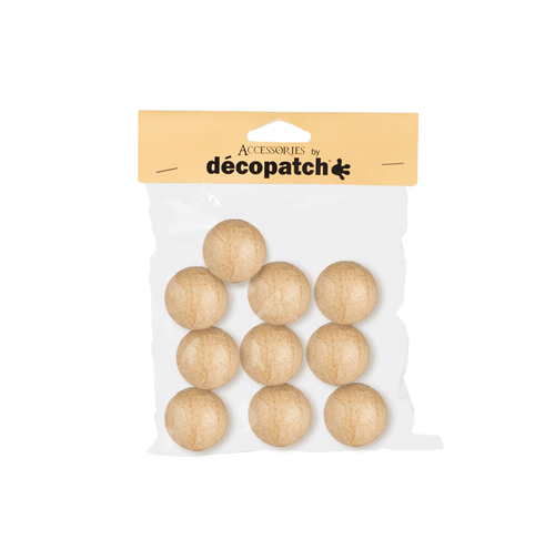 Pack of 10 Small Hanging Sphere Ornaments