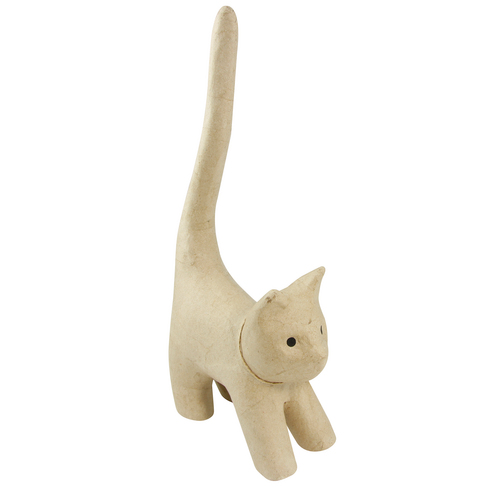 Naïve Cat with a Long Tail 32cm