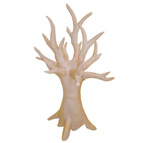 Pappmaché, braun, 3D-Baum 160cm